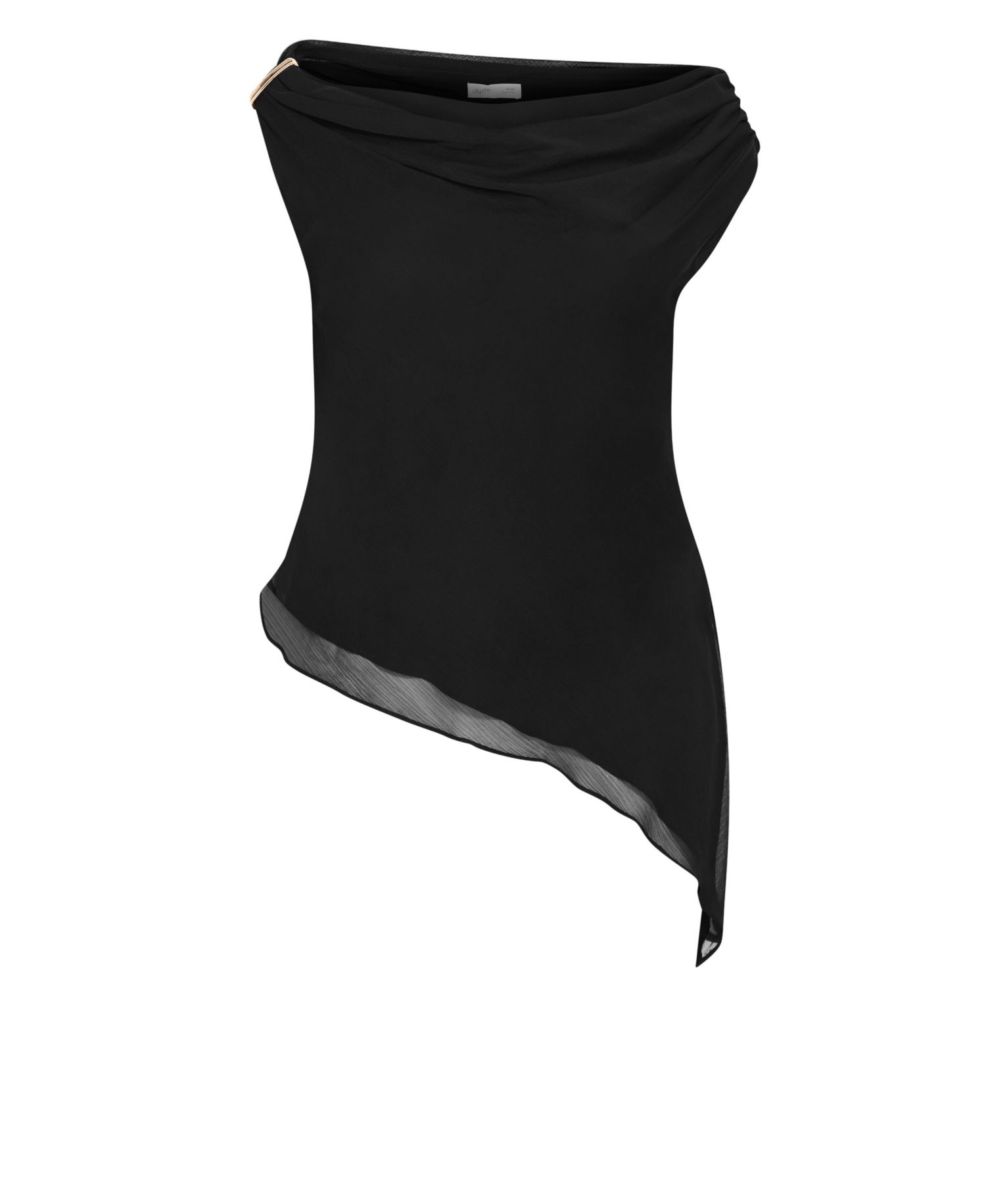 Plus Size Skyla Off-Shoulder Asymmetrical Top