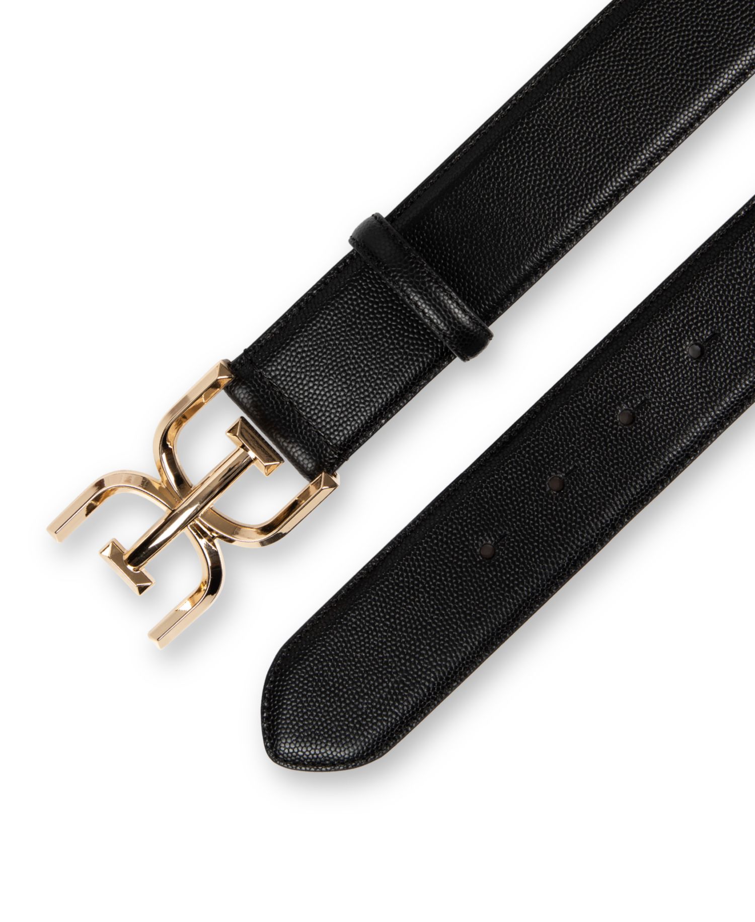 Double-E Logo Plaque Belt