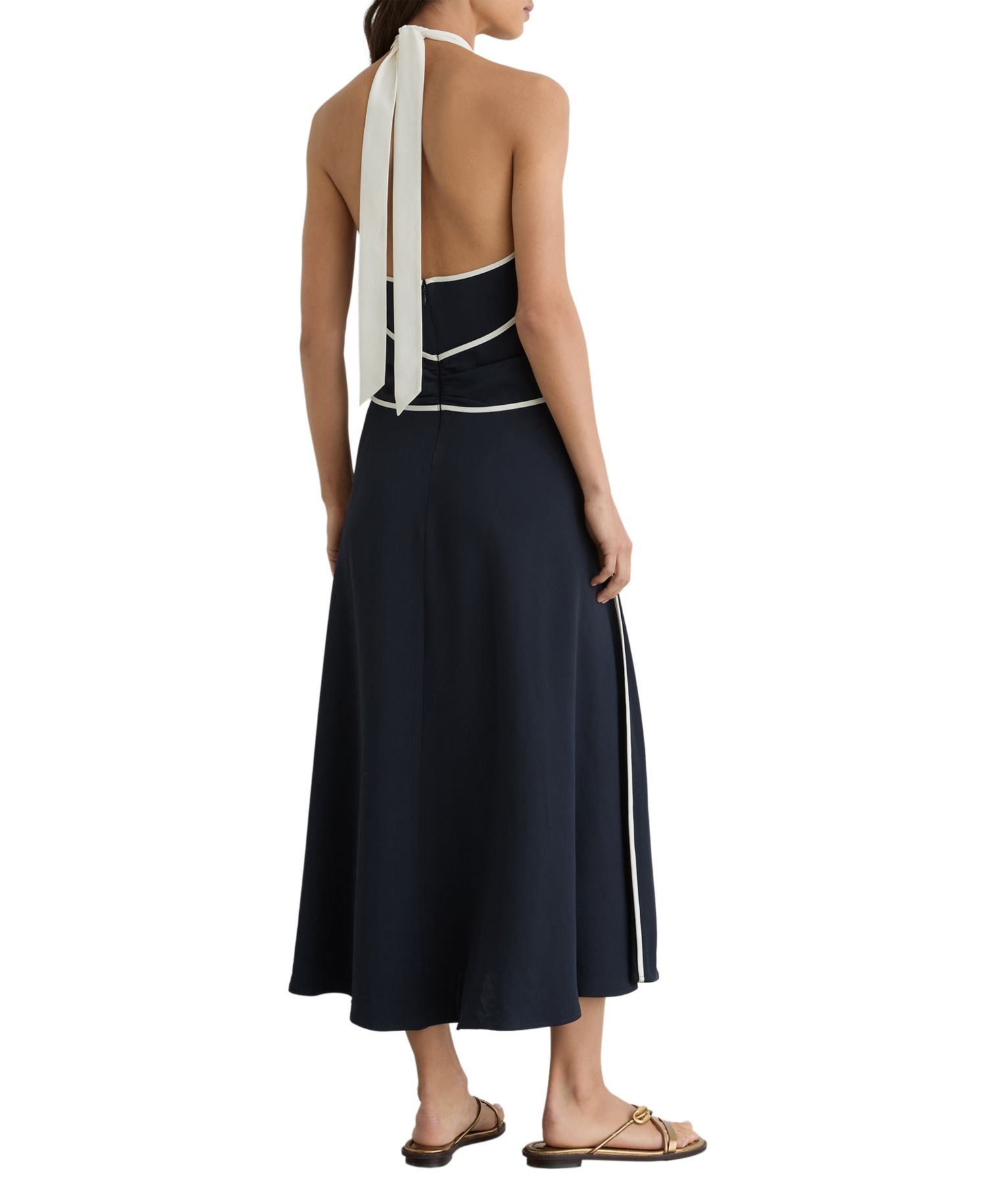 Women's Blair Halterneck A-Line Sleeveless Dress