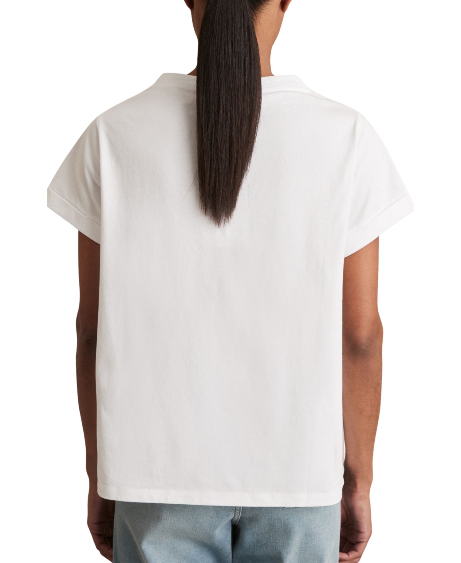 Women's Luna Cotton V-Neck T-Shirt