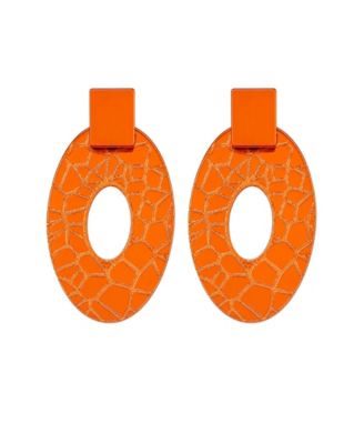 Amani Mirror Lightweight Acrylic Statement Earrings