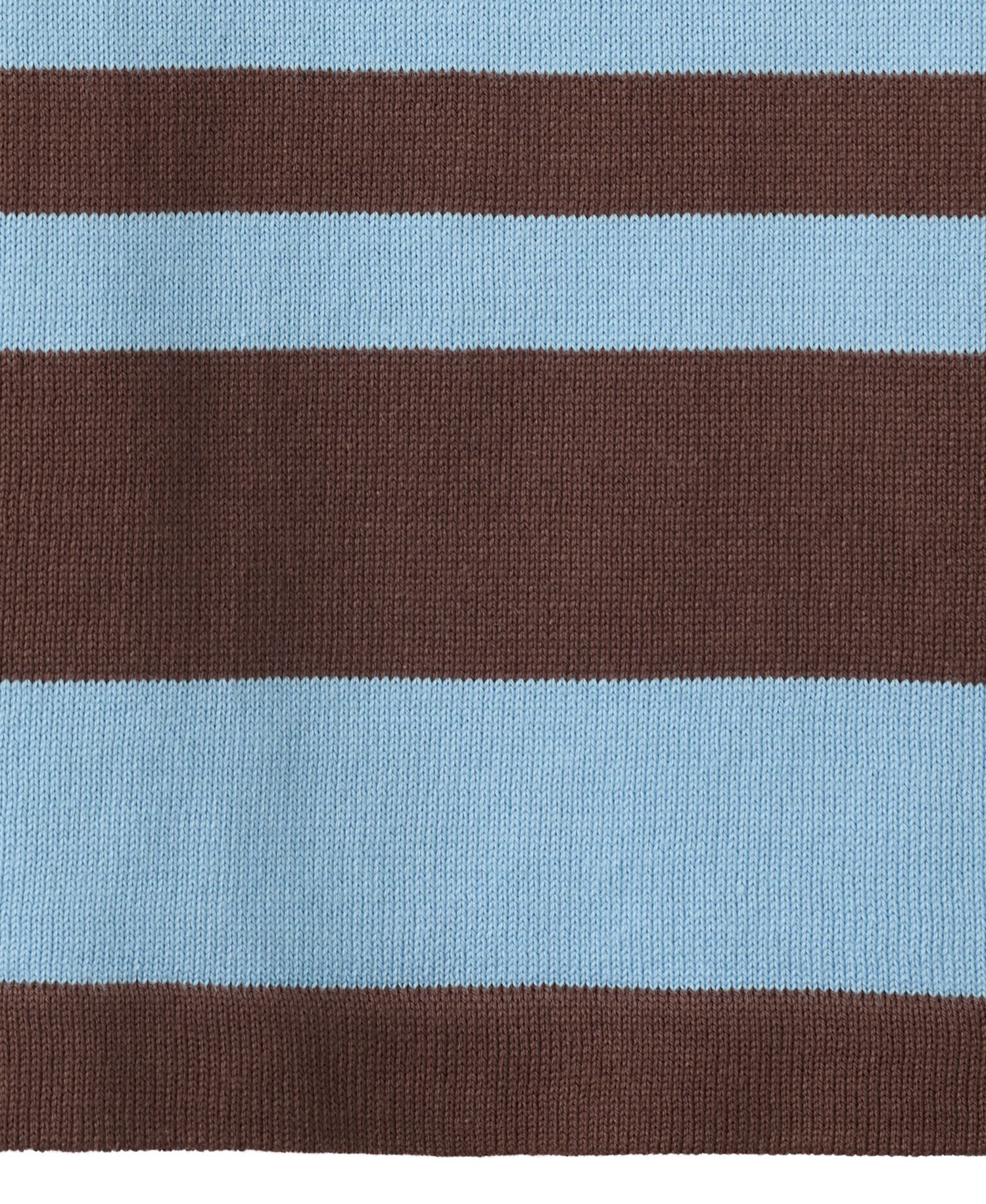 Women's Striped Short-Sleeve Cropped Cotton-Blend Polo Shirt