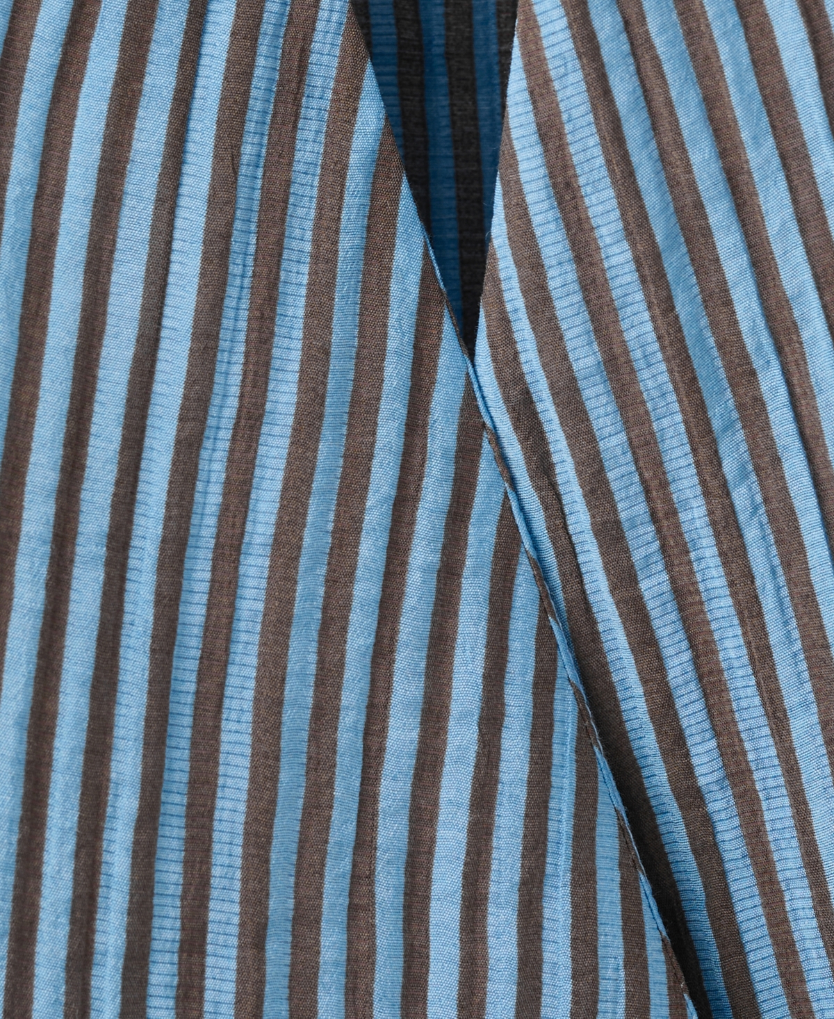 Mango Women's Striped Wrap Blouse