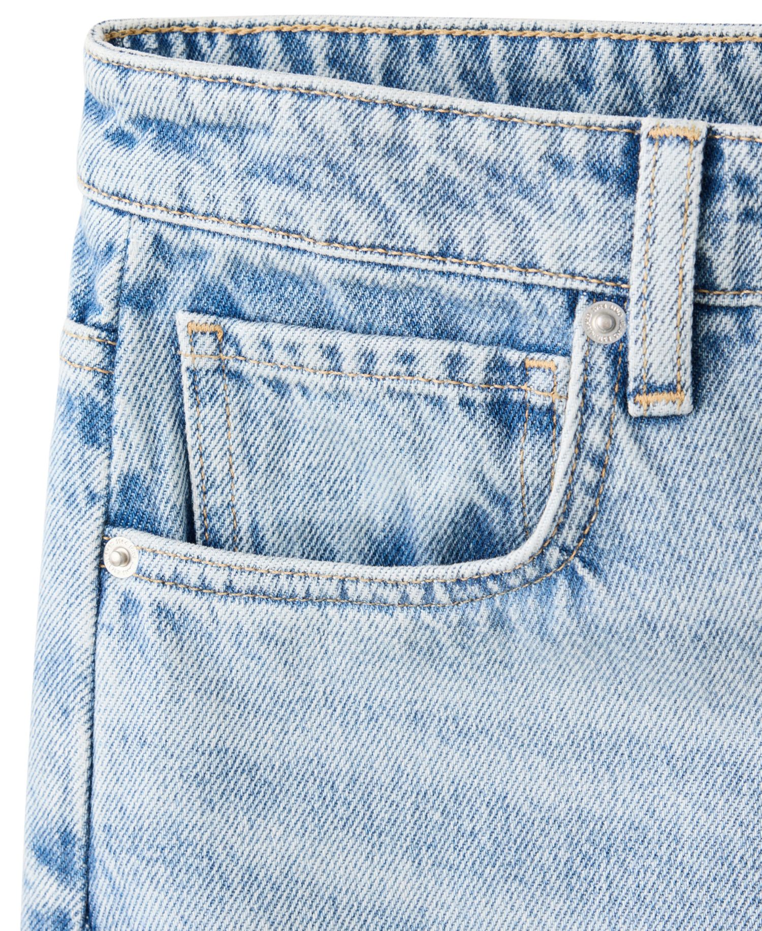 Women's Mid-Rise Baggy Balloon Jeans