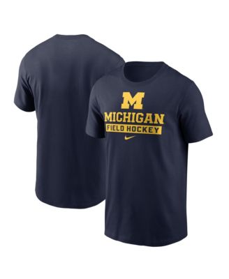 Men's Navy Michigan Wolverines Field Hockey T-Shirt