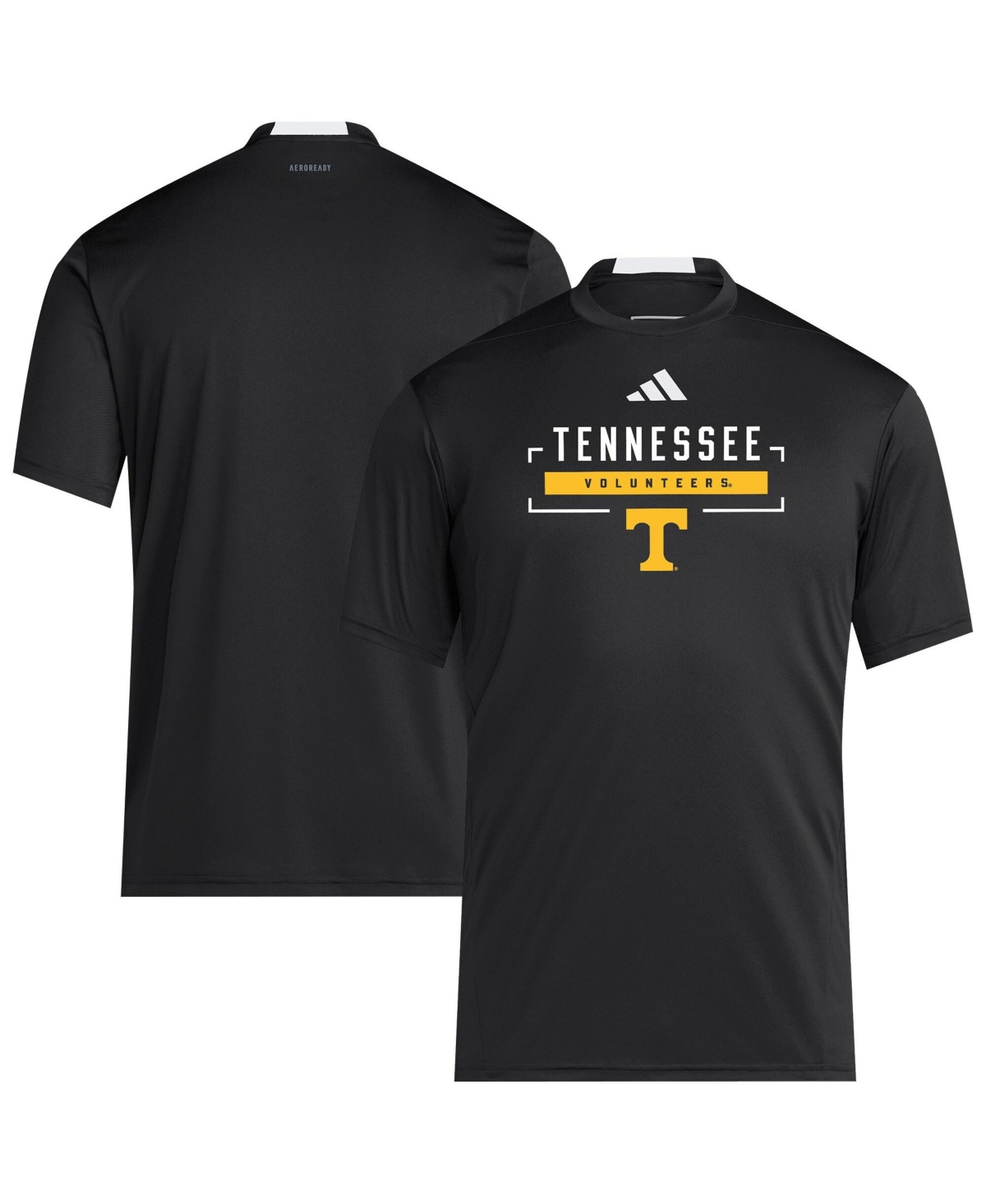 Adidas Men's Black Tennessee Volunteers D4T T-Shirt - Black