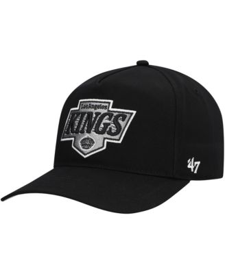 Men's Black Los Angeles Kings Primary Hitch Adjustable Hat