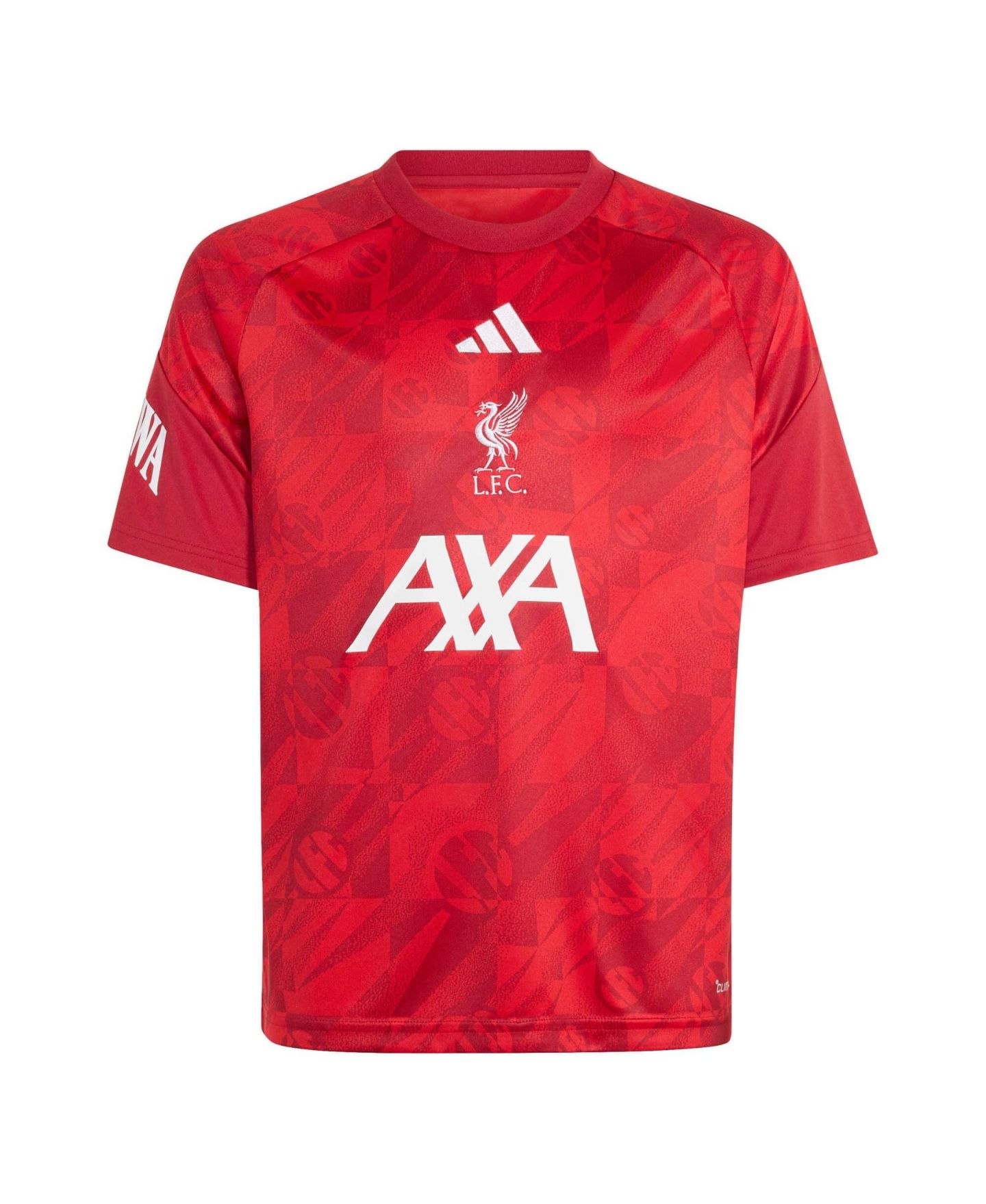 Детское джерси adidas Liverpool 2026 Home Pre-Match, Red — фото 2