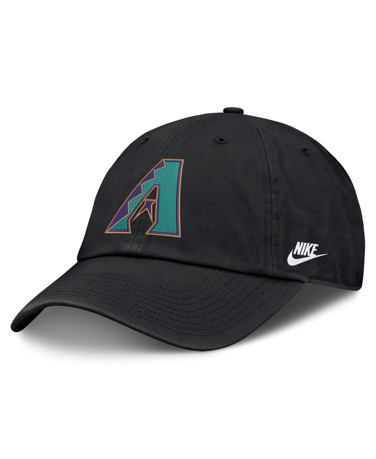 Мужская кепка Nike Black Arizona Diamondbacks Cooperstown Club Adjustable Hat — фото 3