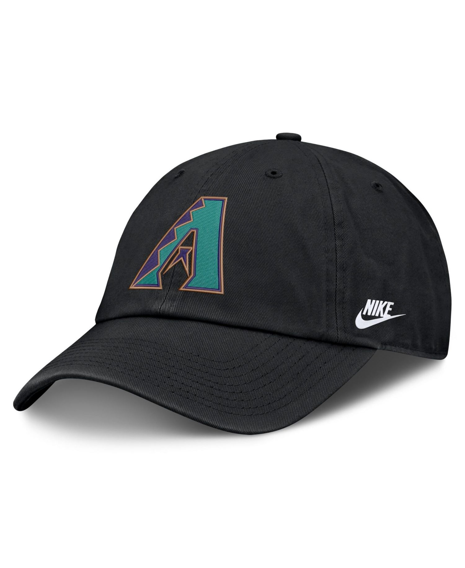 Men's Black Arizona Diamondbacks Cooperstown Club Adjustable Hat