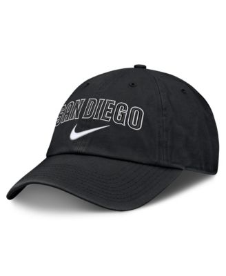Men's Black San Diego Padres Primetime Club Adjustable Hat