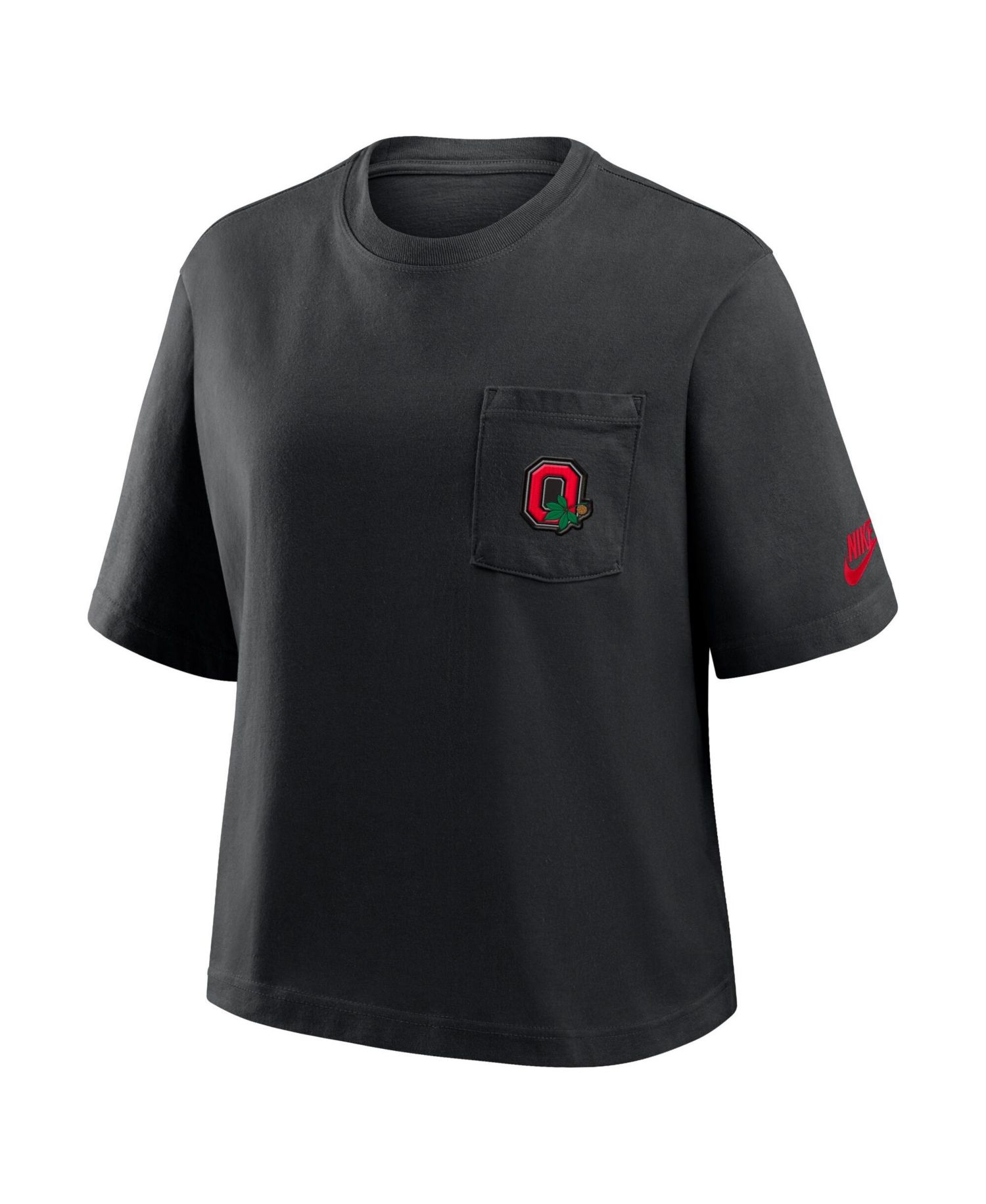 Women's Ohio State Buckeyes Boxy Pocket T-Shirt