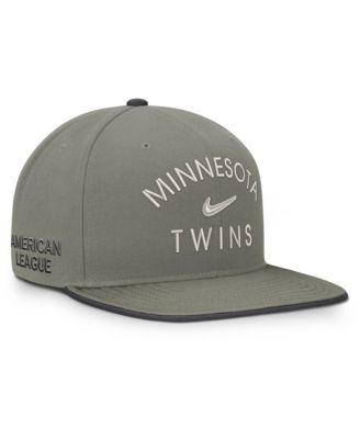 Men's Olive Minnesota Twins Pro Dri-FIT Snapback Hat