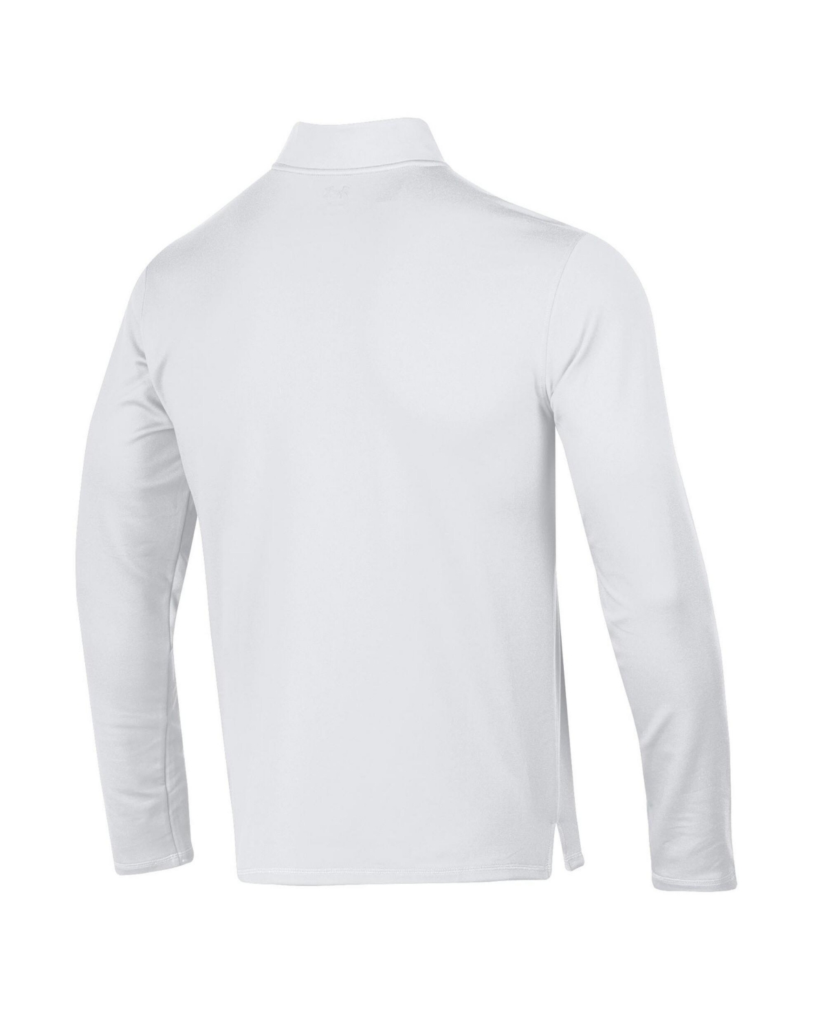 Under Armour Men's White Notre Dame Fighting Irish Freedom Collection Motion Quarter-Zip Pullover Sweatshirt