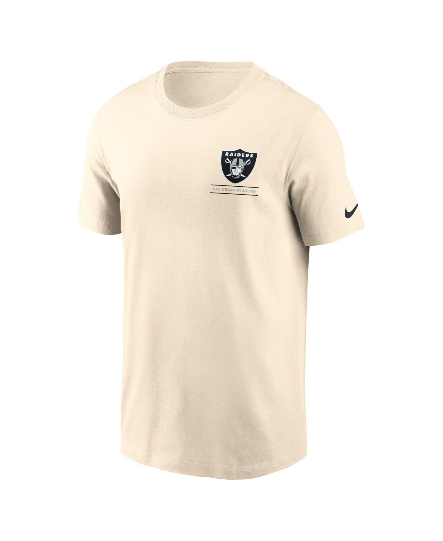 Men's Natural Las Vegas Raiders Freestyle Essential T-Shirt