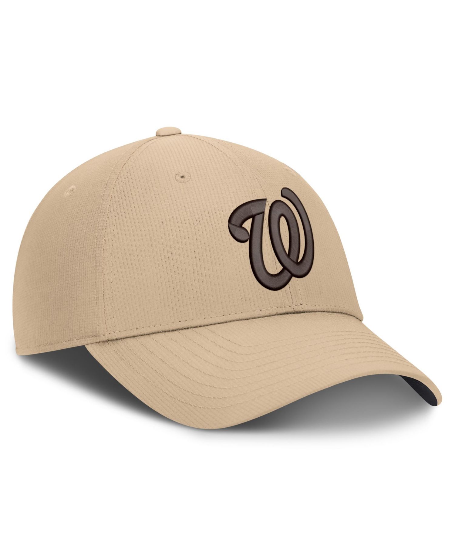 Men's Khaki Washington Nationals Desert Ripstop Club Adjustable Hat
