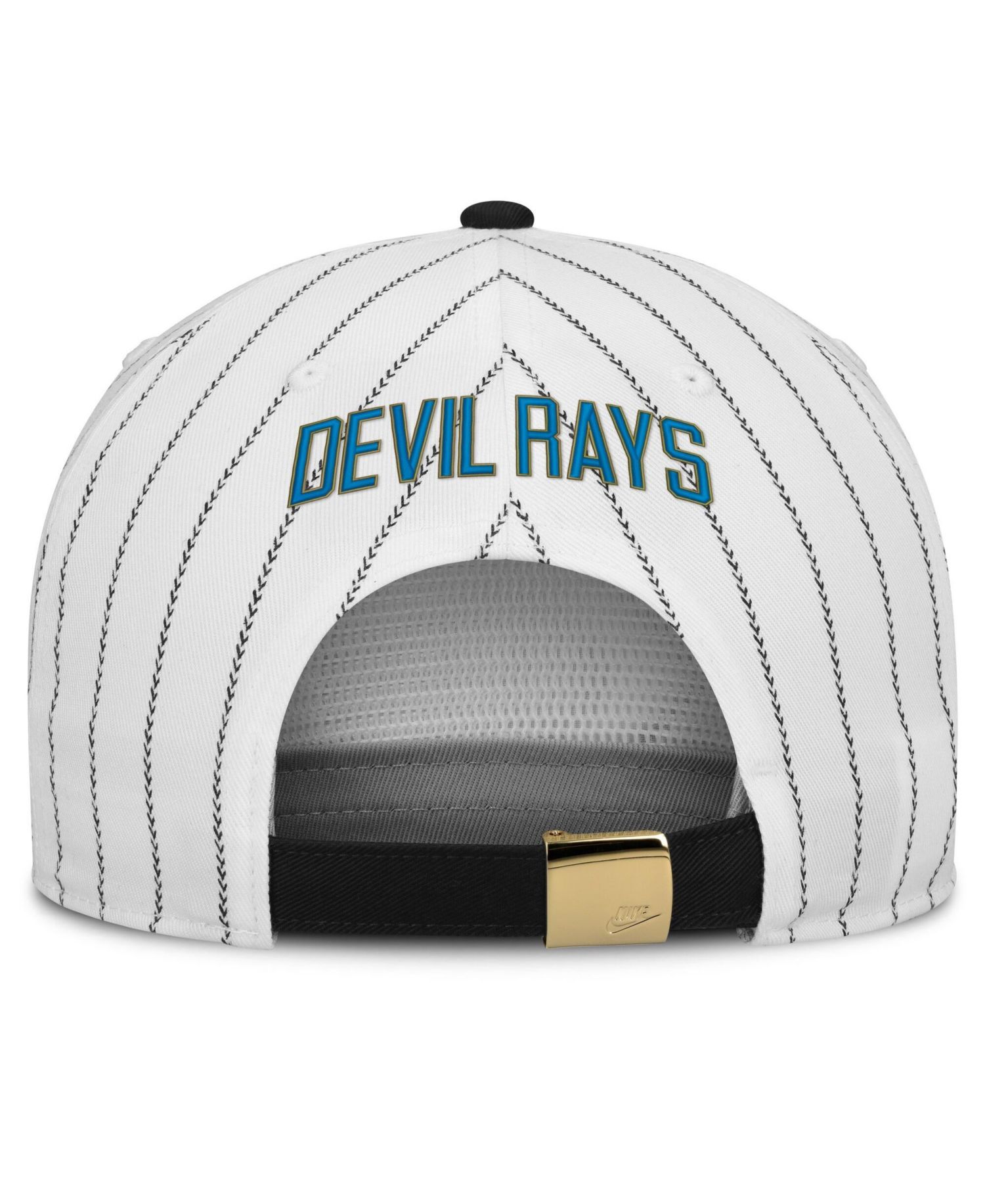 Men's White/Black Tampa Bay Rays Cooperstown Collection Pro Adjustable Hat