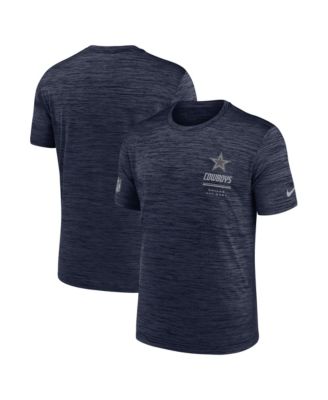 Men's Navy Dallas Cowboys Big & Tall Sideline Velocity Dri-FIT T-Shirt