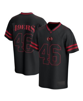 Men's Black San Francisco 49ers After Hours Fashion Mesh T-Shirt
