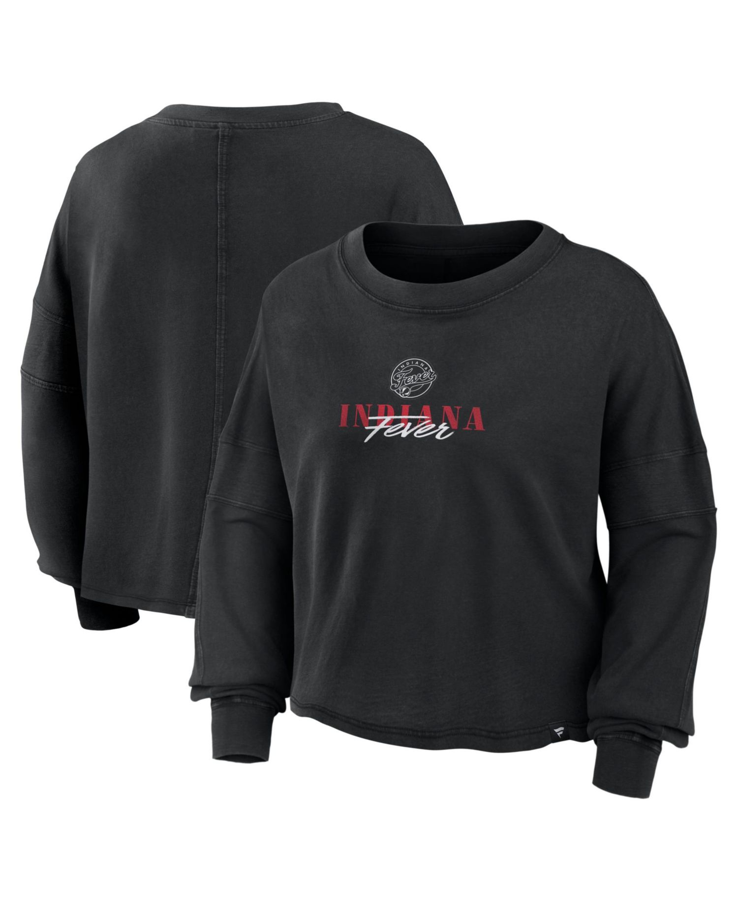 Women's Indiana Fever Oversized Boxy Long-Sleeve Top