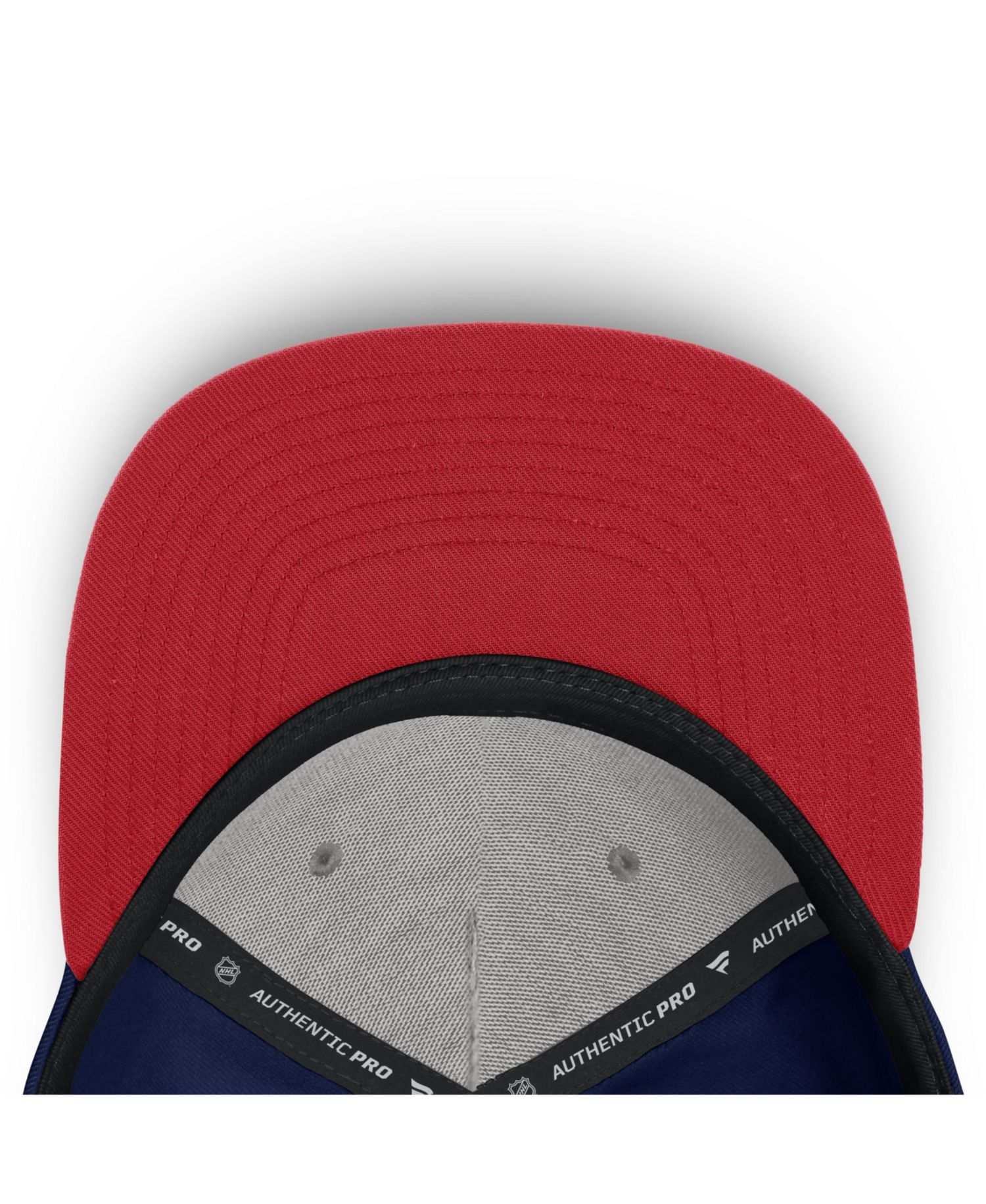 Men's Navy Columbus Blue Jackets On Stage Podium A-Frame Adjustable Hat