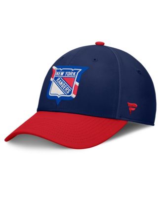 Men's Navy/Red New York Rangers Flex Fit Hat