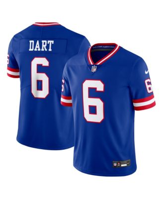 Men's Jaxson Dart Royal New York Giants Legacy Vapor Untouchable Stitched Limited Jersey