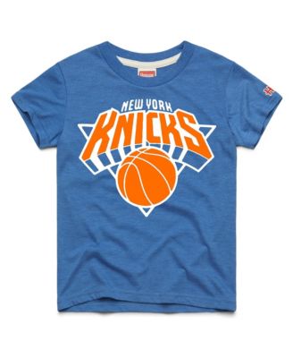 Toddler Royal New York Knicks Logo Tri-Blend T-Shirt