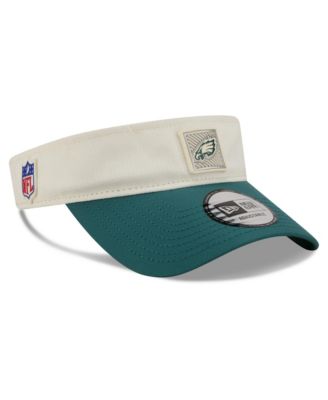 Men's Cream/Midnight Green Philadelphia Eagles 2026 NFL Training Camp Adjustable Visor