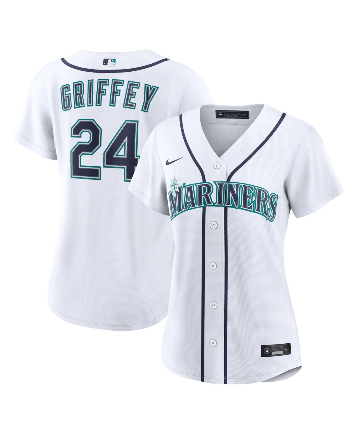 Nike Women's Ken Griffey Jr. White Seattle Mariners Home Replica Jersey