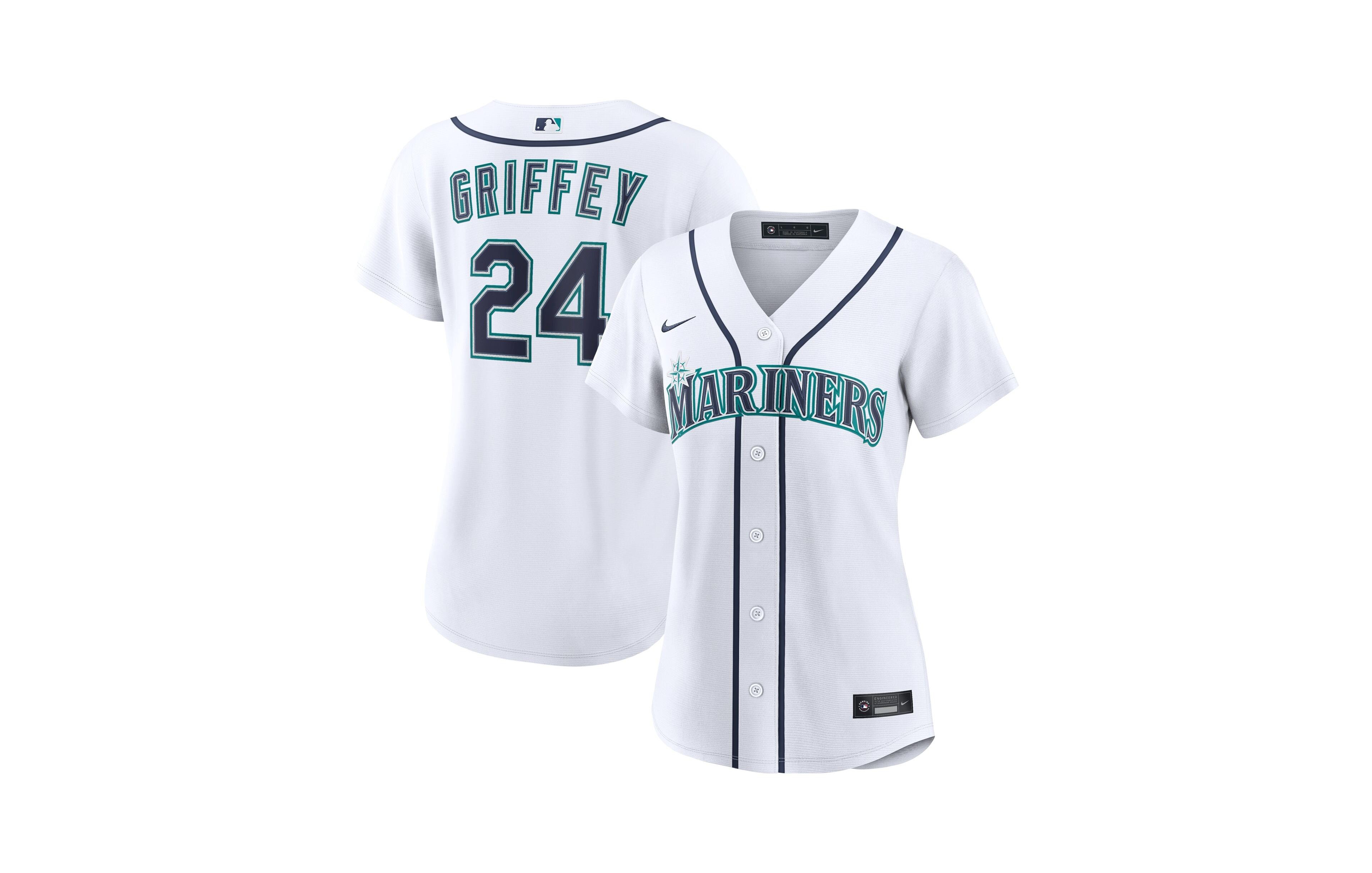 Nike Women's Ken Griffey Jr. White Seattle Mariners Home Replica Jersey