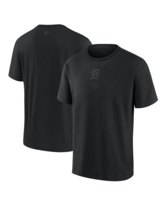 Men's Detroit Tigers Black Out Heavyweight T-Shirt