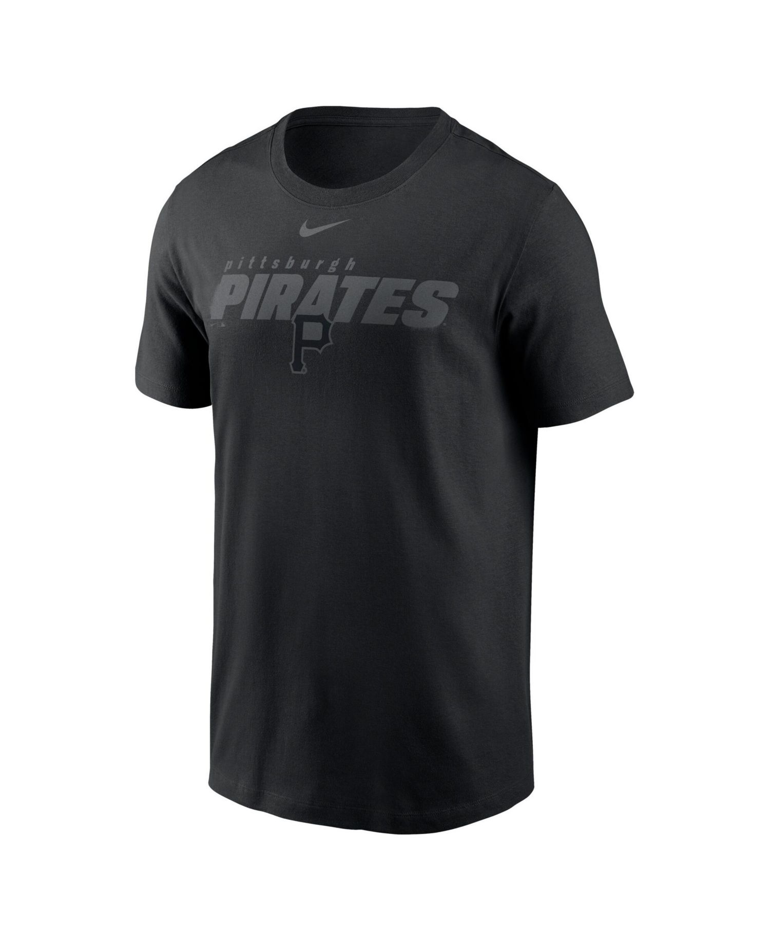 Men's Black Pittsburgh Pirates Tonal Club T-Shirt