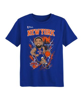 Preschool Karl-Anthony Towns Blue New York Knicks 2026 NBA Finals Player T-Shirt
