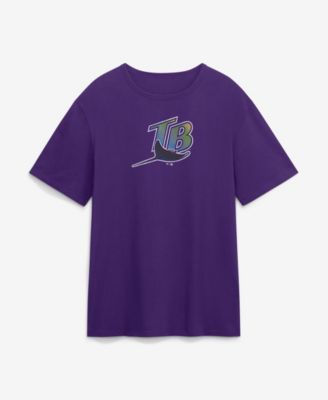 Men's Purple Tampa Bay Rays Alternate Logo Legacy T-Shirt