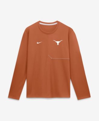 Men's Texas Orange Texas Longhorns 2026 Sideline Coaches UV Dri-FIT Long Sleeve T-Shirt