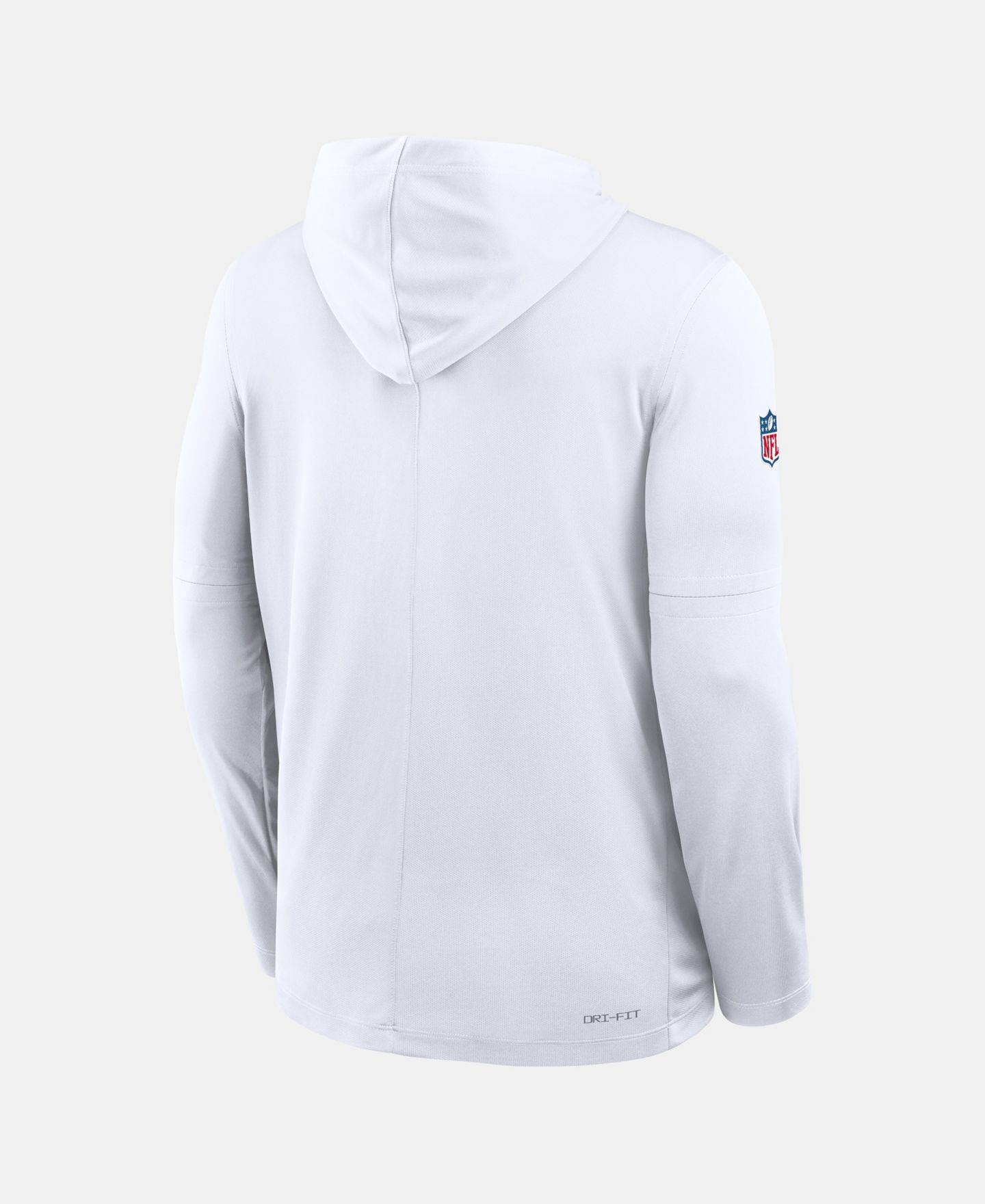 Мужская футболка Nike White Tampa Bay Buccaneers Sideline Alternate Lightweight Long Sleeve Hooded Dri-FIT — фото 4