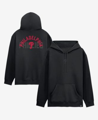 Men's Philadelphia Phillies Black Out Fleece Hoodie