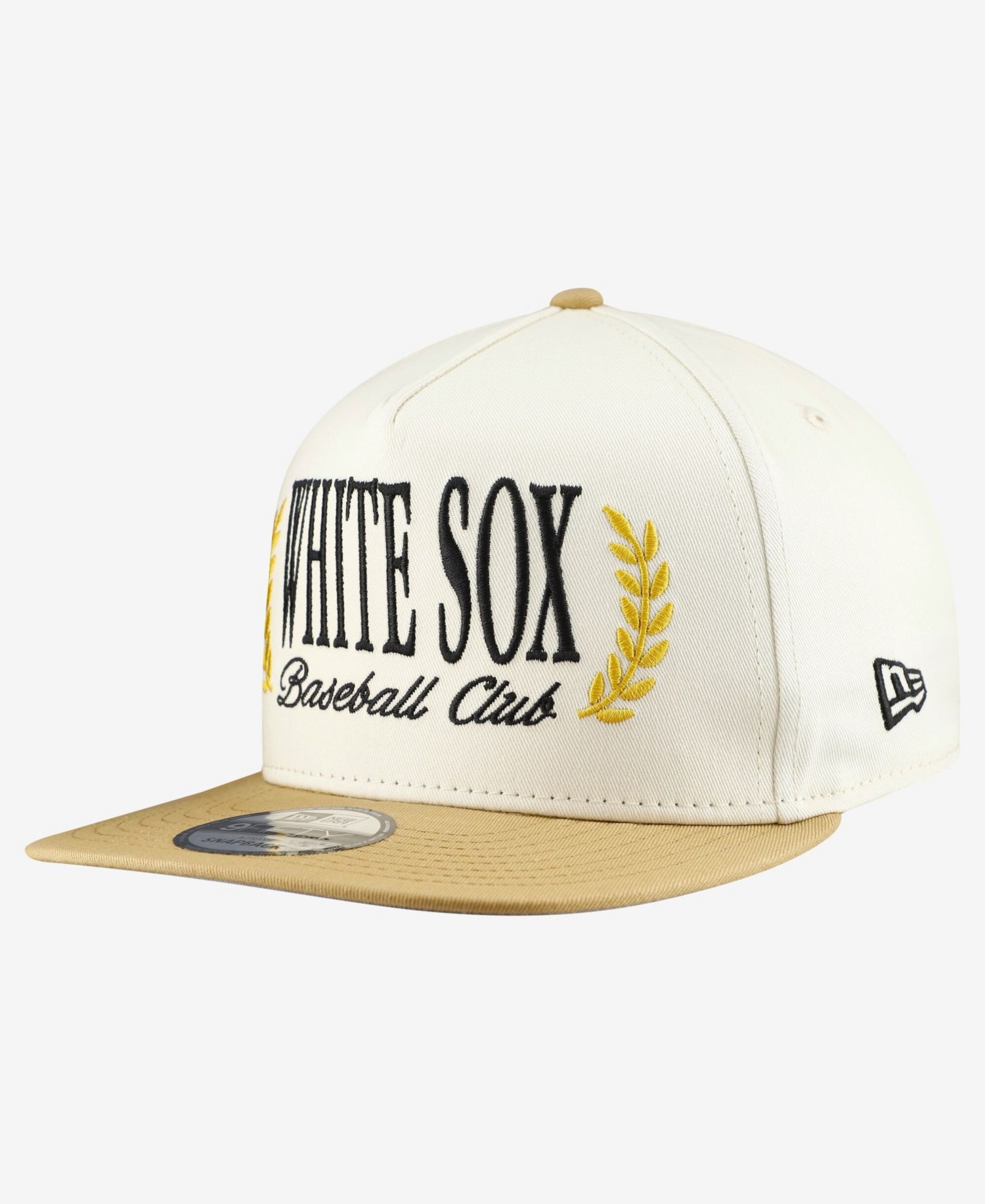 Men's Cream Chicago White Sox Club 9FIFTY A-Frame Snapback Hat