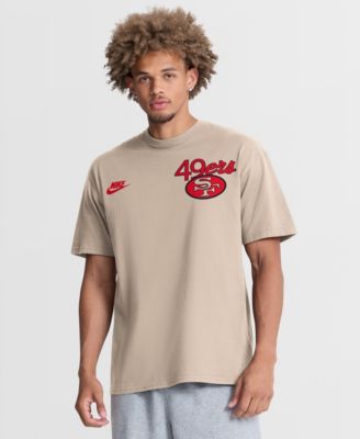 Men's Sand San Francisco 49ers Night Primary Max90 T-Shirt
