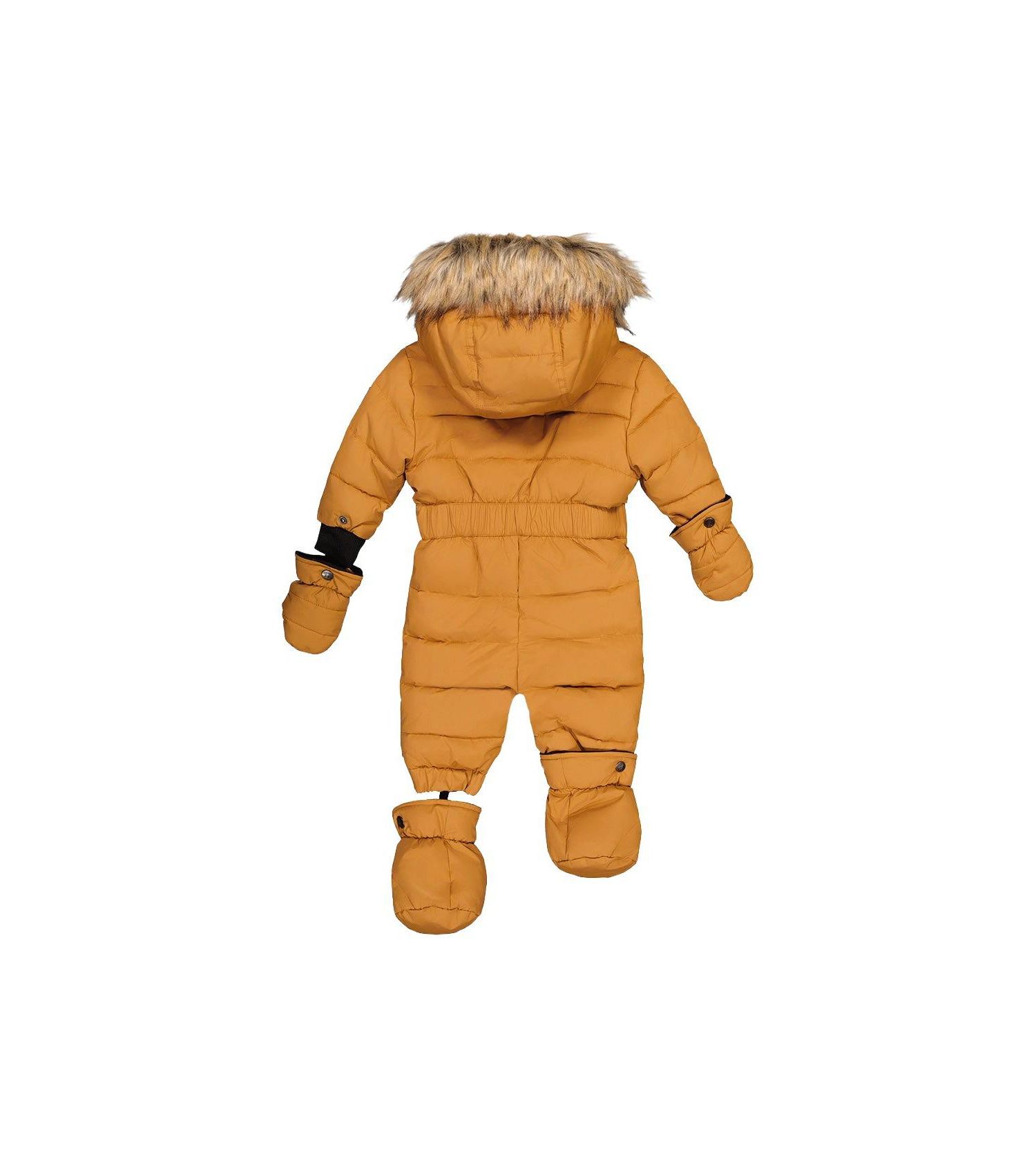 Baby Unisex 6M TO 24M Original One Piece Puffy Snowsuit with Removable Mittens and Boots Sugar