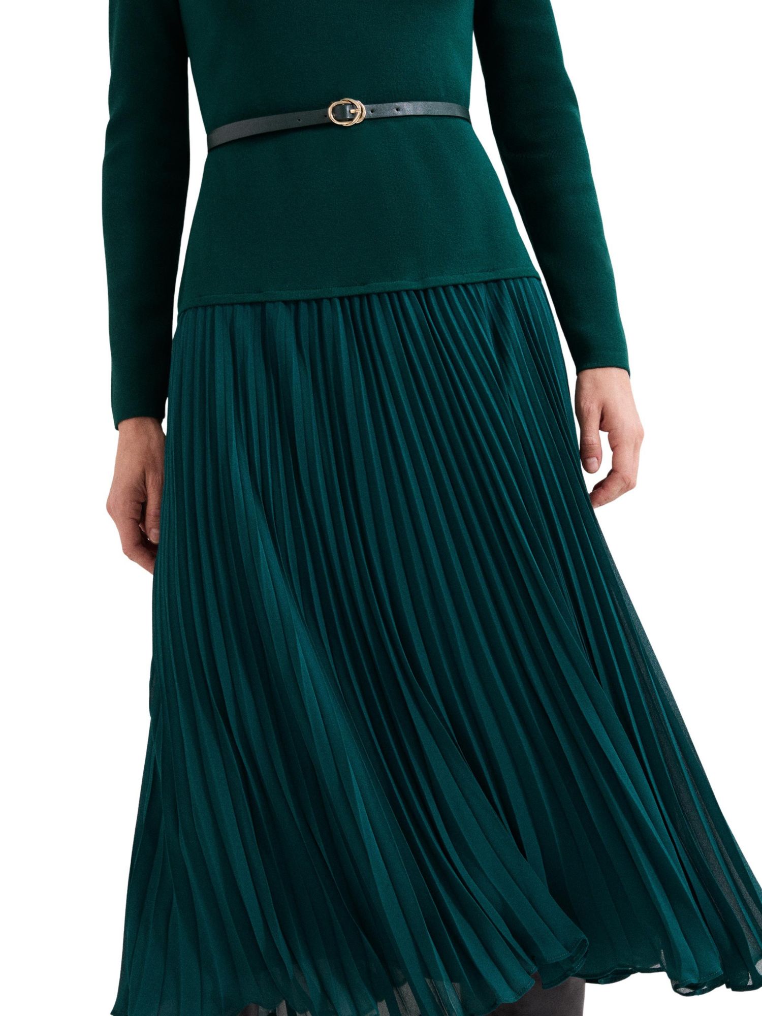 Women's Kai Knit V-Neck Midi Dress