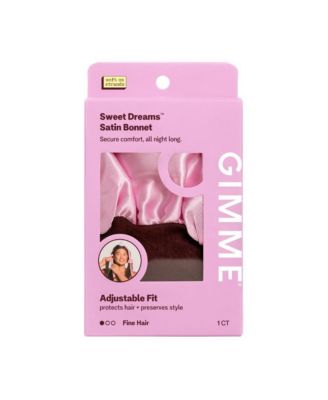 Sweet Dreams Satin Bonnet  Ultra Soft Sleep Bonnet  Smooth and Frizz Free Hair Fine Hair, 1 Count