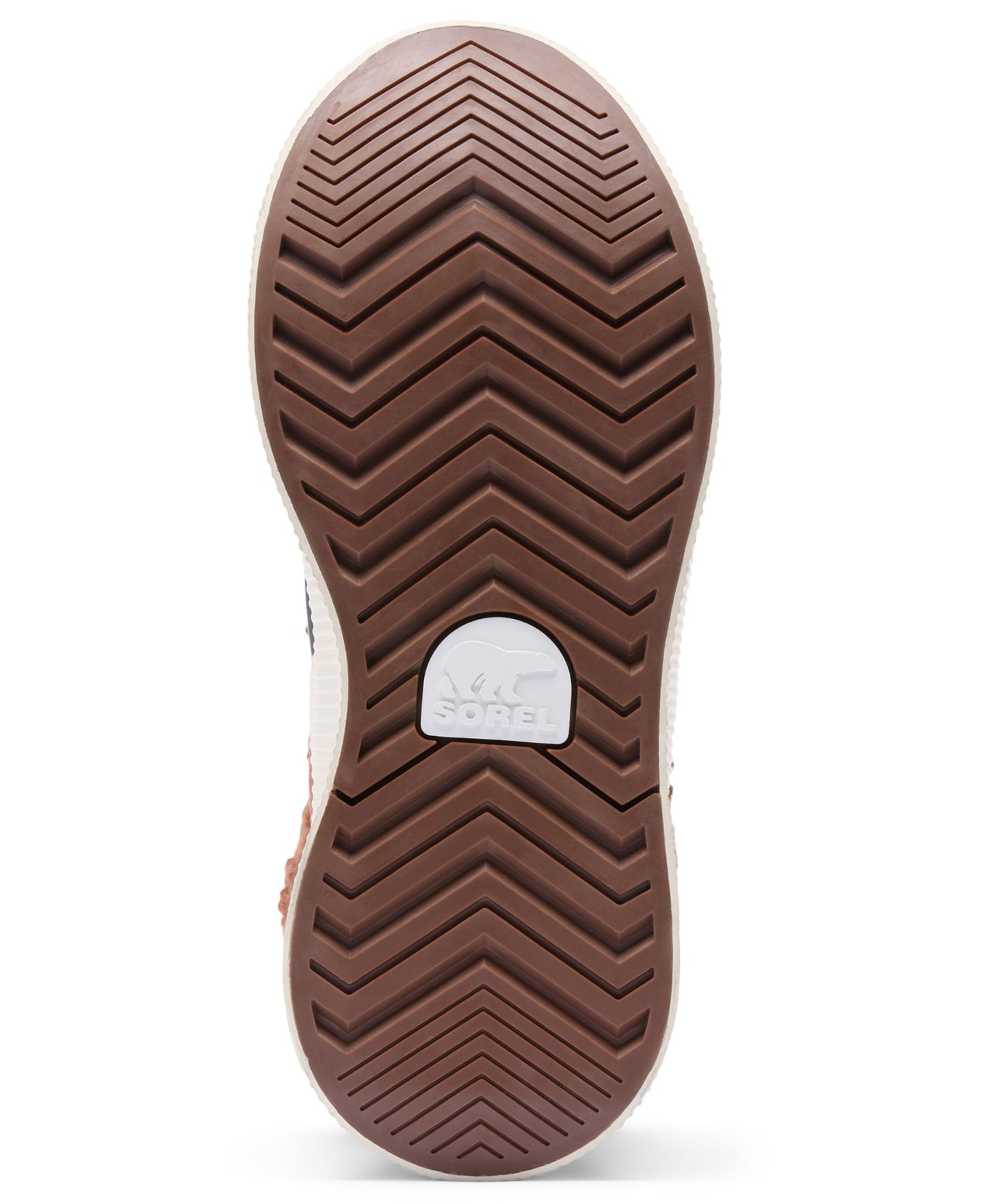 Женские ботинки Sorel Out N About IV Chillz Waterproof Lace-Up Booties, цвет: Каштаново-рыжий / Чёрный — фото 4