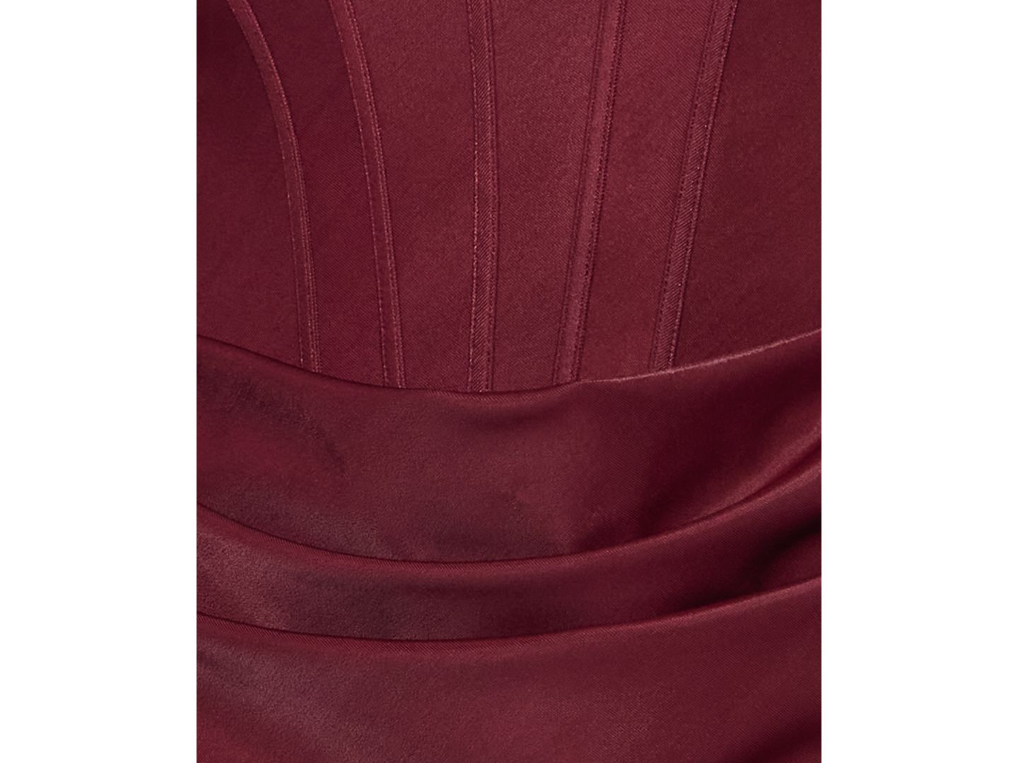 Женское платье B Darlin Juniors' Sweetheart-Neckline Corset-Bodice Draped-Skirt, цвет: Винный — фото 7