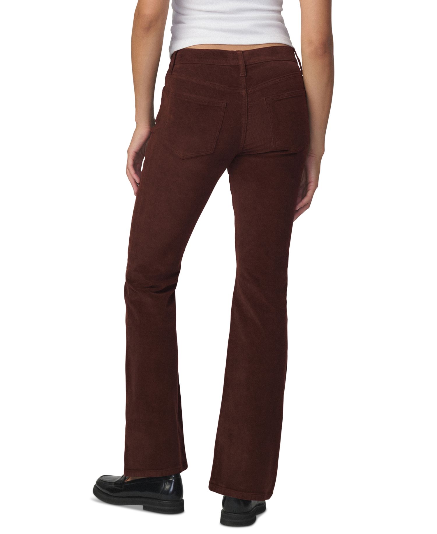 Women's Inez Corduroy Flare Mid-Rise Pants