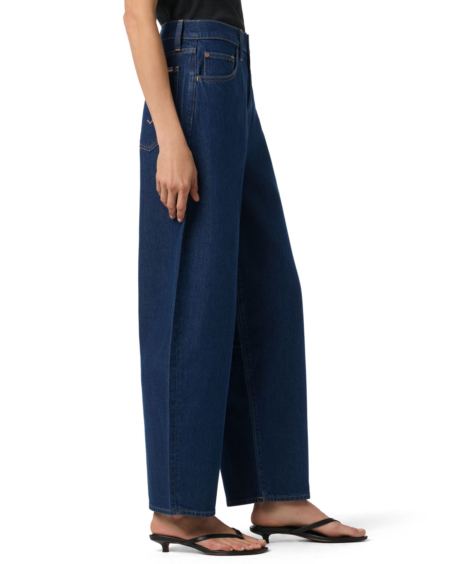 Women's Bailey Relaxed Barrel High-Waisted Wide-Leg Jeans