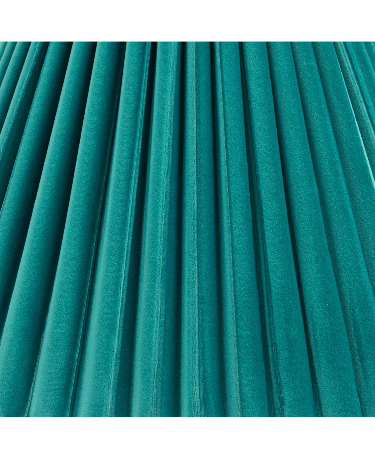 Springcrest 7" Top x 15" Bottom x 10" High x 10 3/4" Slant Lamp Shade Replacement Velvet Arc Pleated Spider Harp Finial