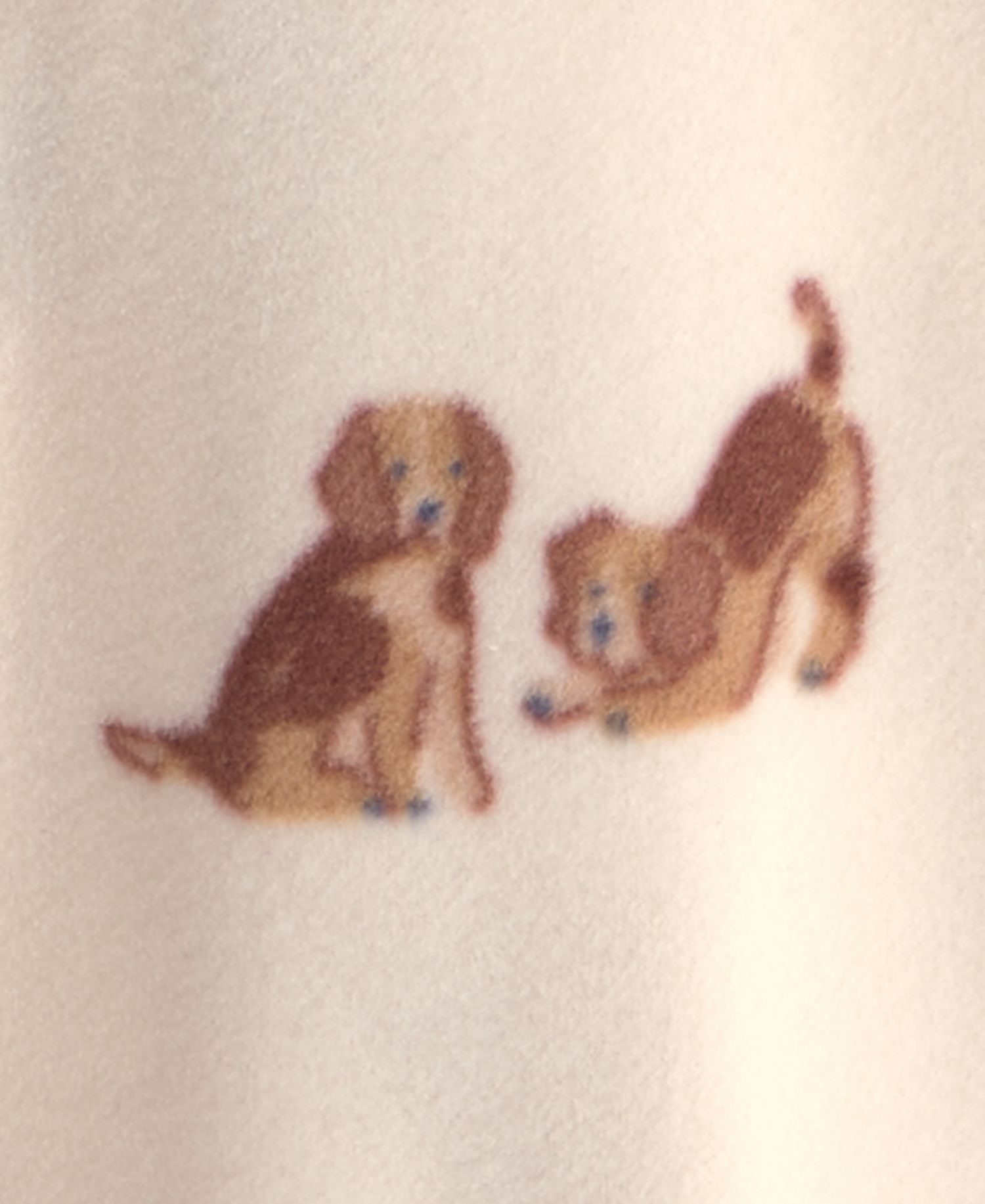 Baby Boys' Dog Fleece 2-Way Zip Sleep & Play