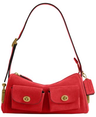 Originals Turnlock Medium Suede Haversack Bag 27
